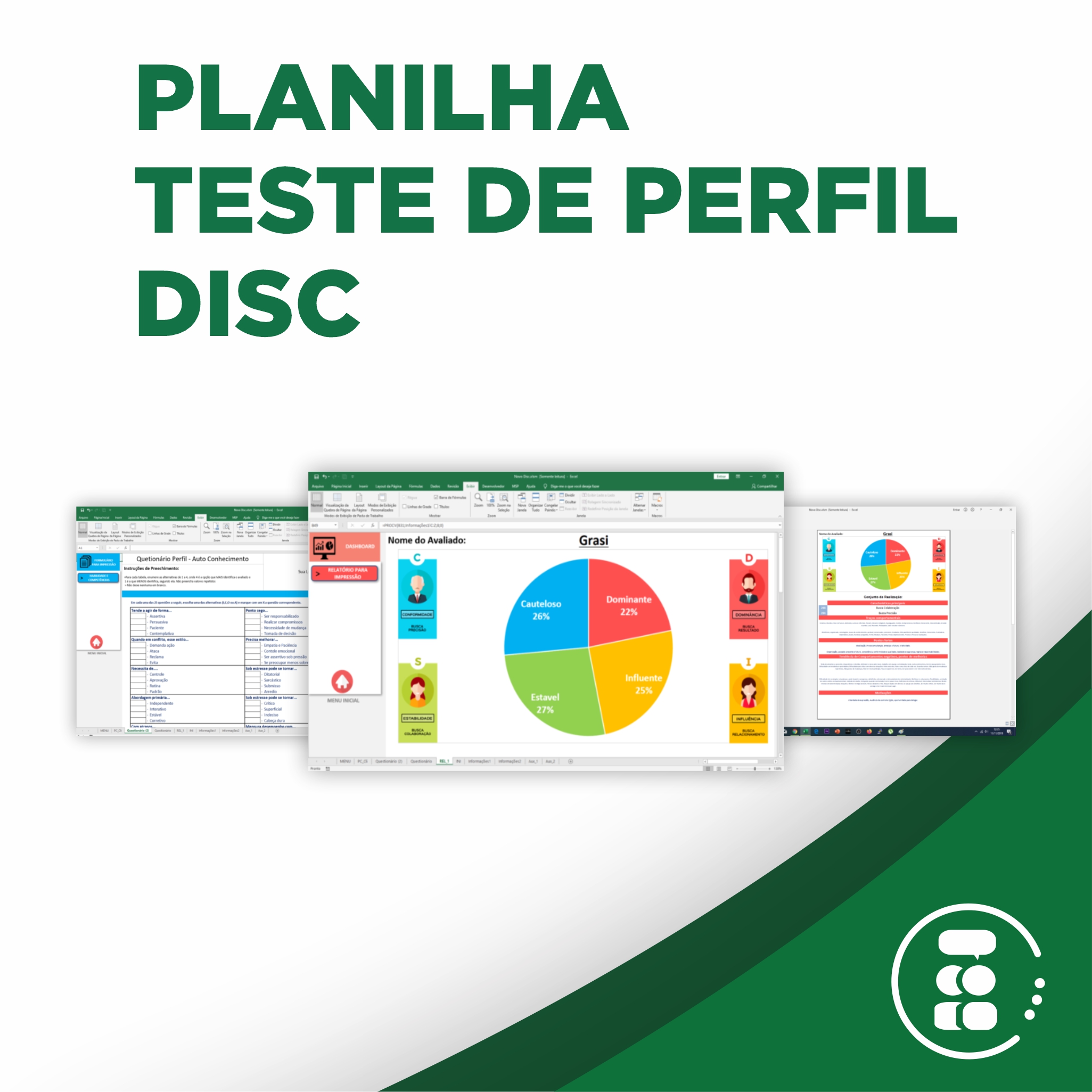 Planilha Teste De Perfil Disc Excel Coaching Vrogue