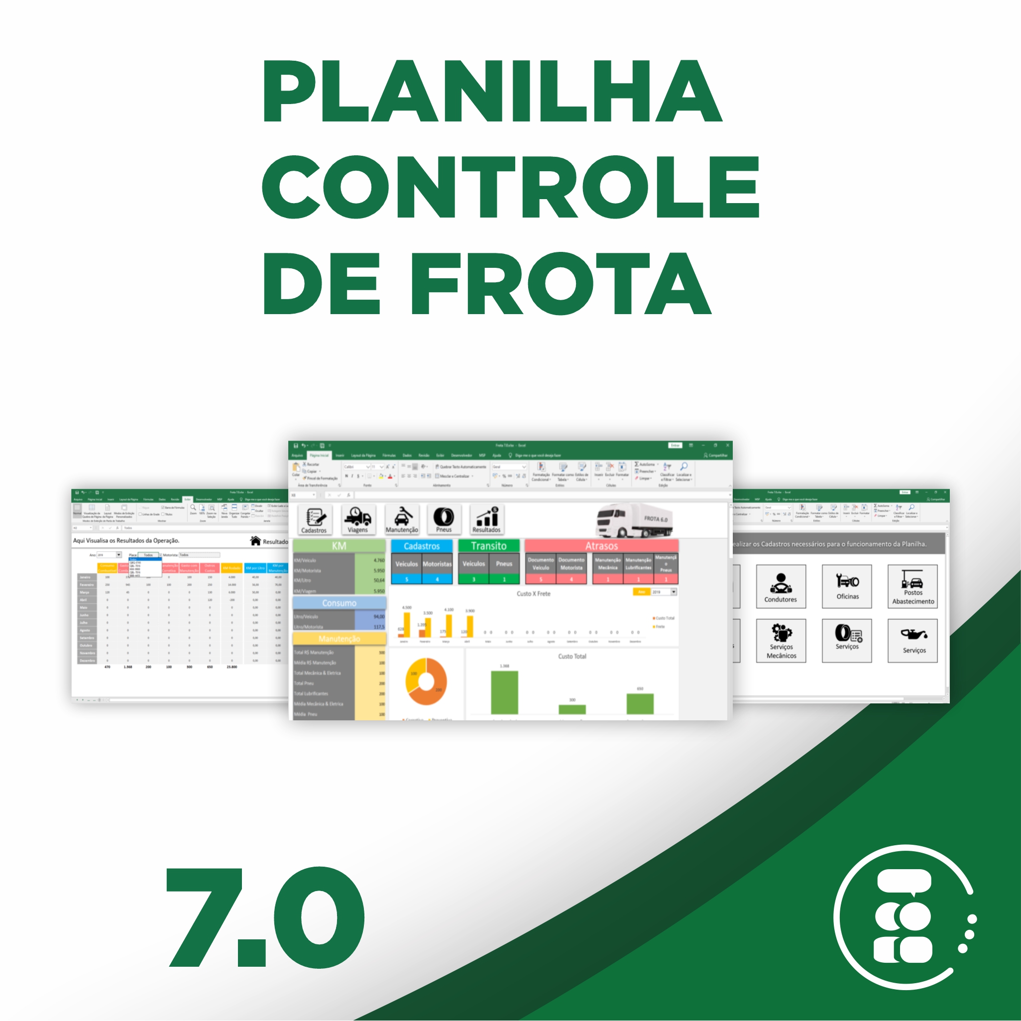 Planilha Controle De Frota 70 Excel Coaching 8419