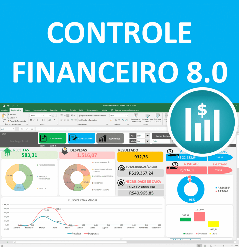planilha de controle financeiro