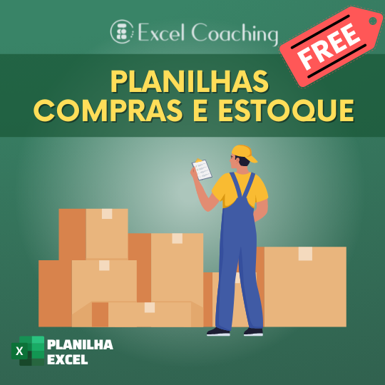 Planilha Controle de Compras e Estoque