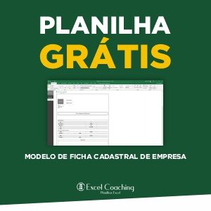 Planilha Modelo de Ficha Cadastral de Empresa Grátis