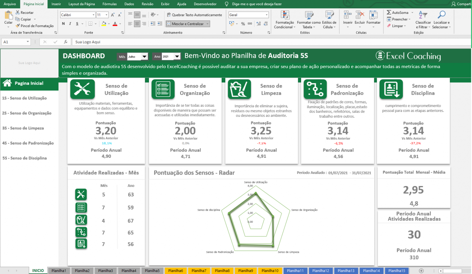 Modelo De Auditoria S Em Excel Smart Planilhas Kulturaupice