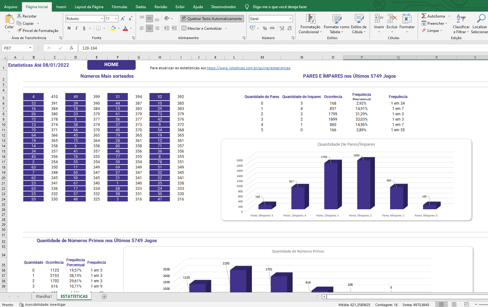 Kit Planilhas Loterias - Planilhas Excel