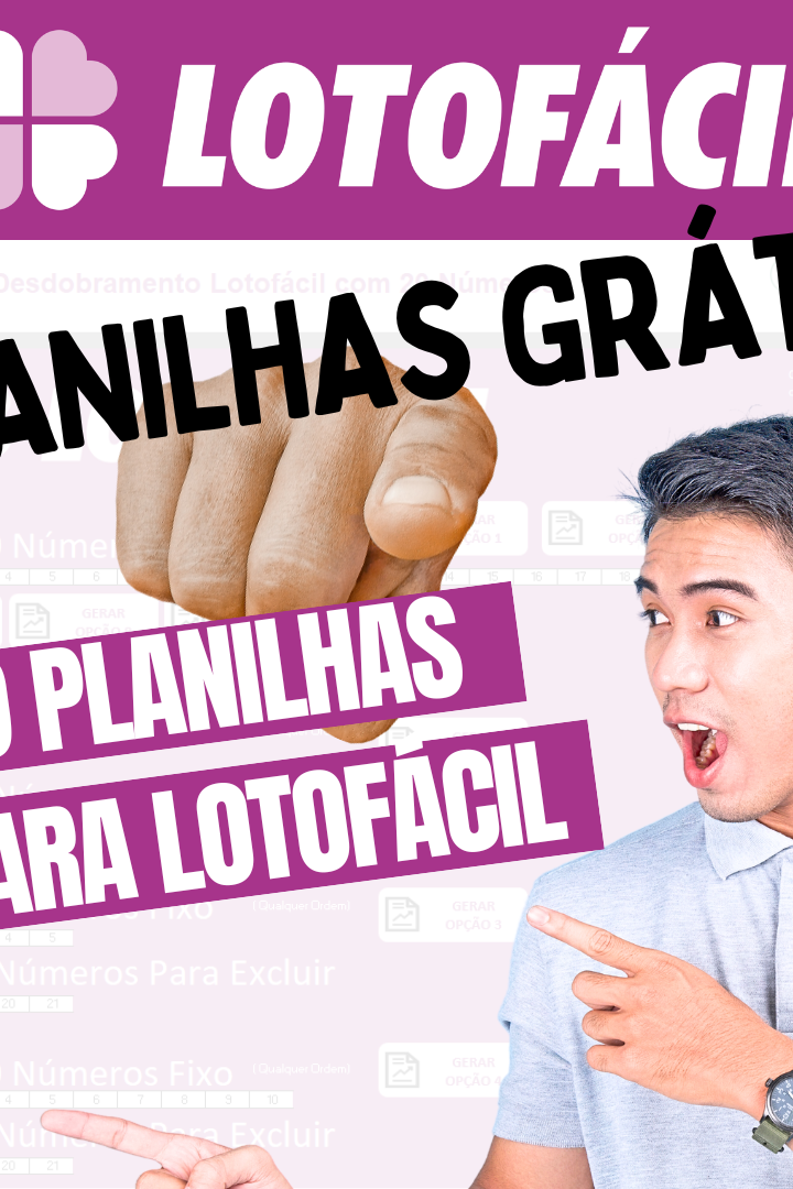 PLANILHA GRÁTIS] Desdobramento LotoFacil - 16 Números Fixos