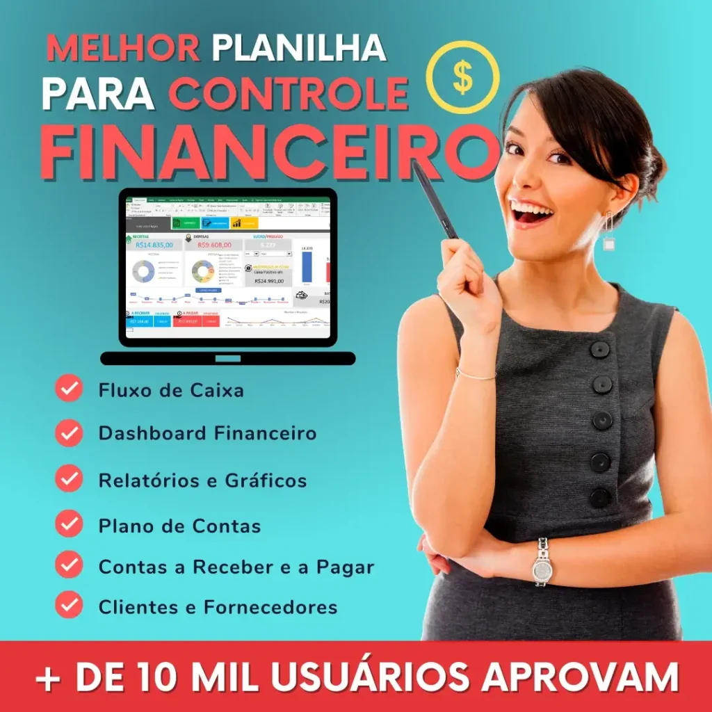 Melhor Planilha de Controle Financeiro Completa