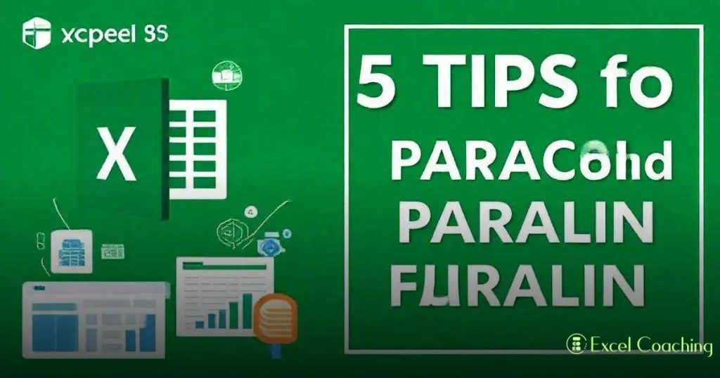 5 Dicas para Usar as Funções PARACOL e PARALIN no Excel