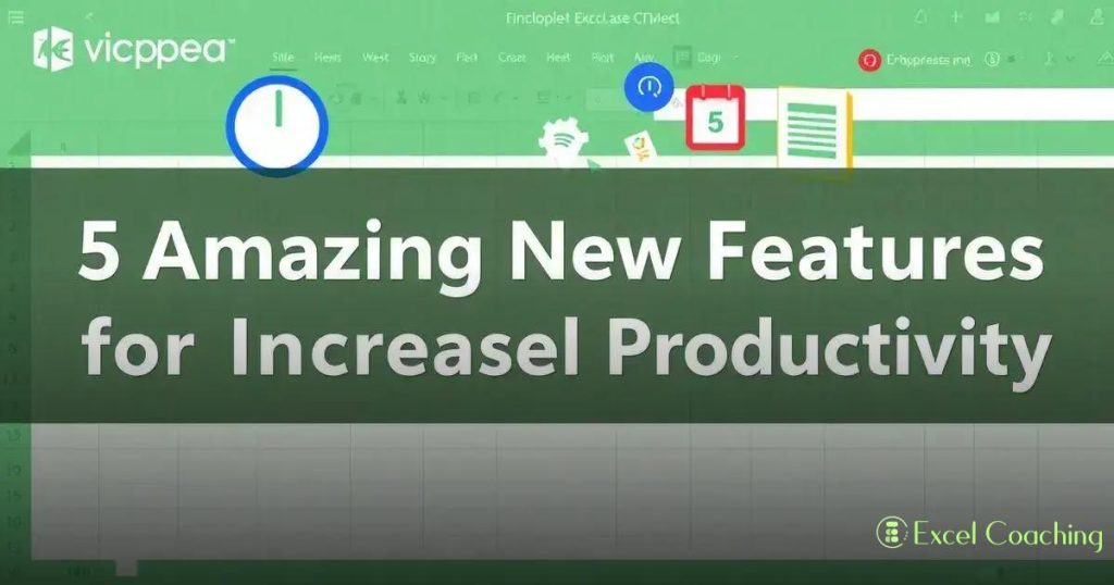 5 Novidades Incríveis para Mais Produtividade no Excel