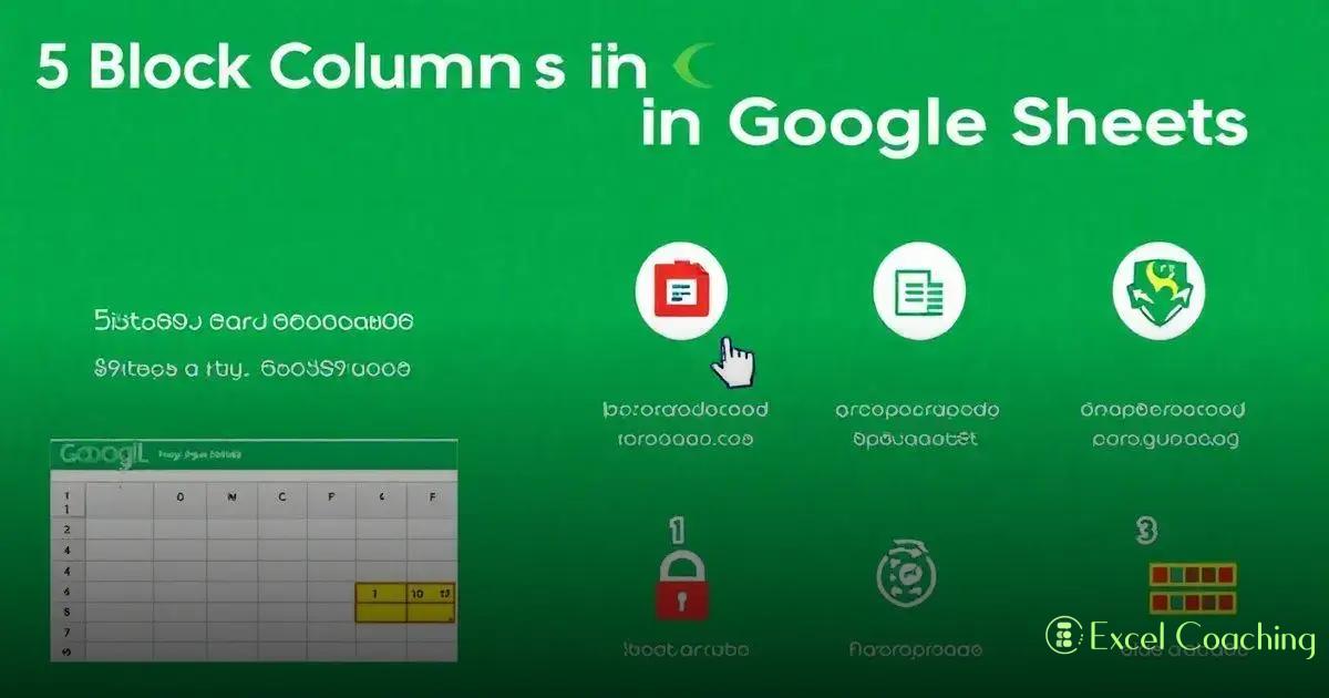 5 Passos para Bloquear Coluna no Planilhas Google