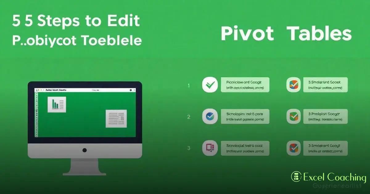 5 Passos para Editar Tabela Dinâmica no Planilhas Google