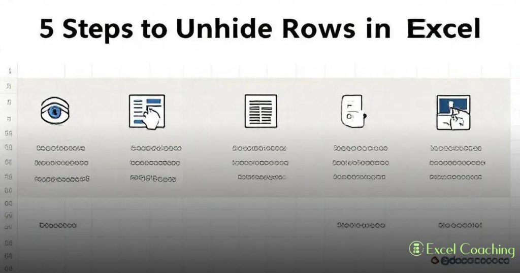 5 Passos para Reexibir Linhas Ocultas no Excel