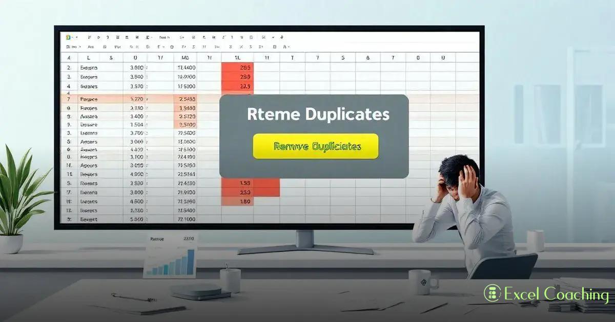 5 Passos Simples para Remover Duplicatas no Excel