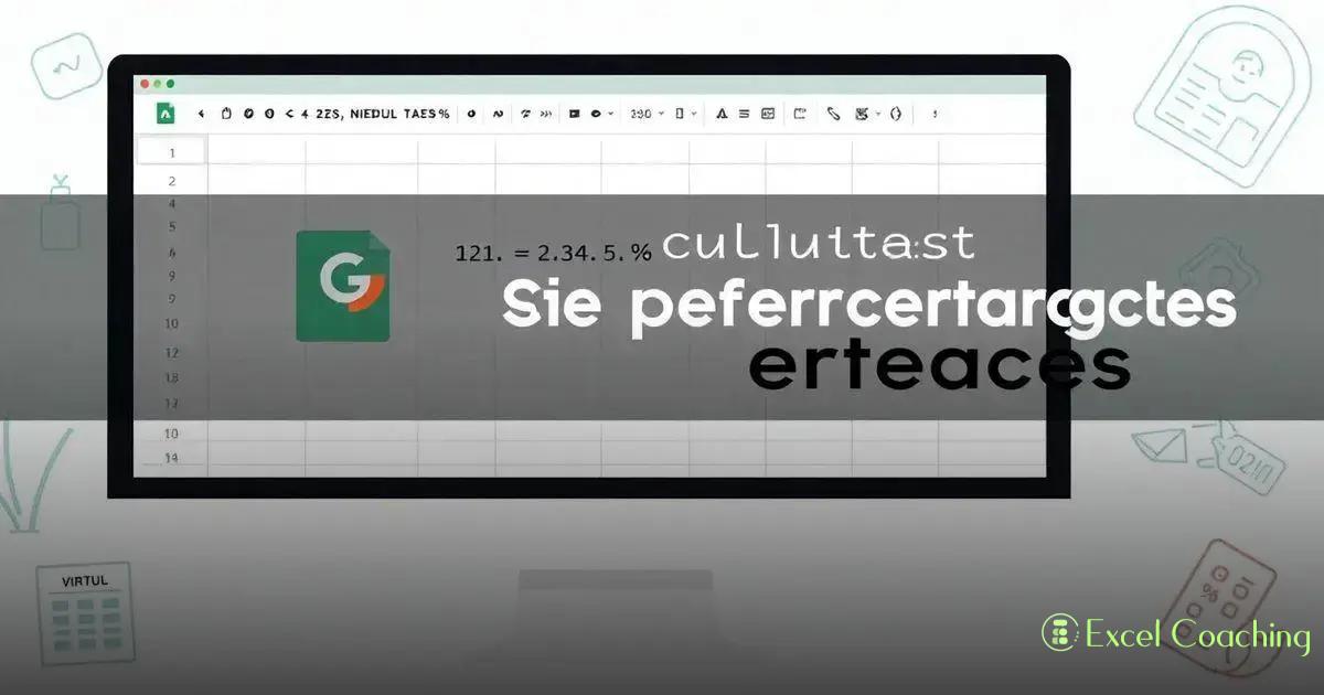 Como Calcular Porcentagem de Um Valor em Relação a Outro no Google Sheets