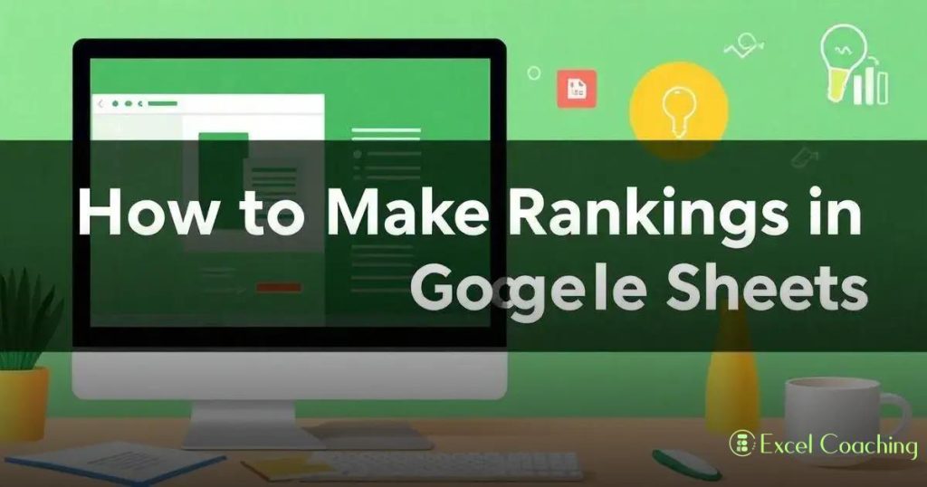 Como Fazer Ranking no Google Sheets: Dicas e Exemplos