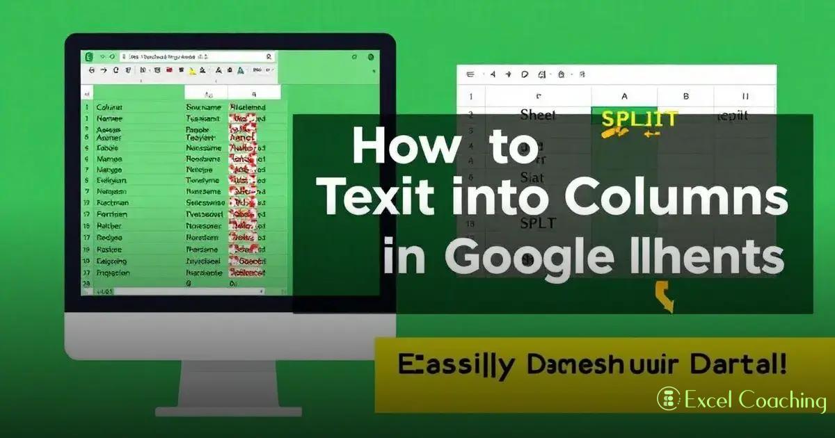 Como Separar Texto em Colunas no Google Sheets: Guia Prático