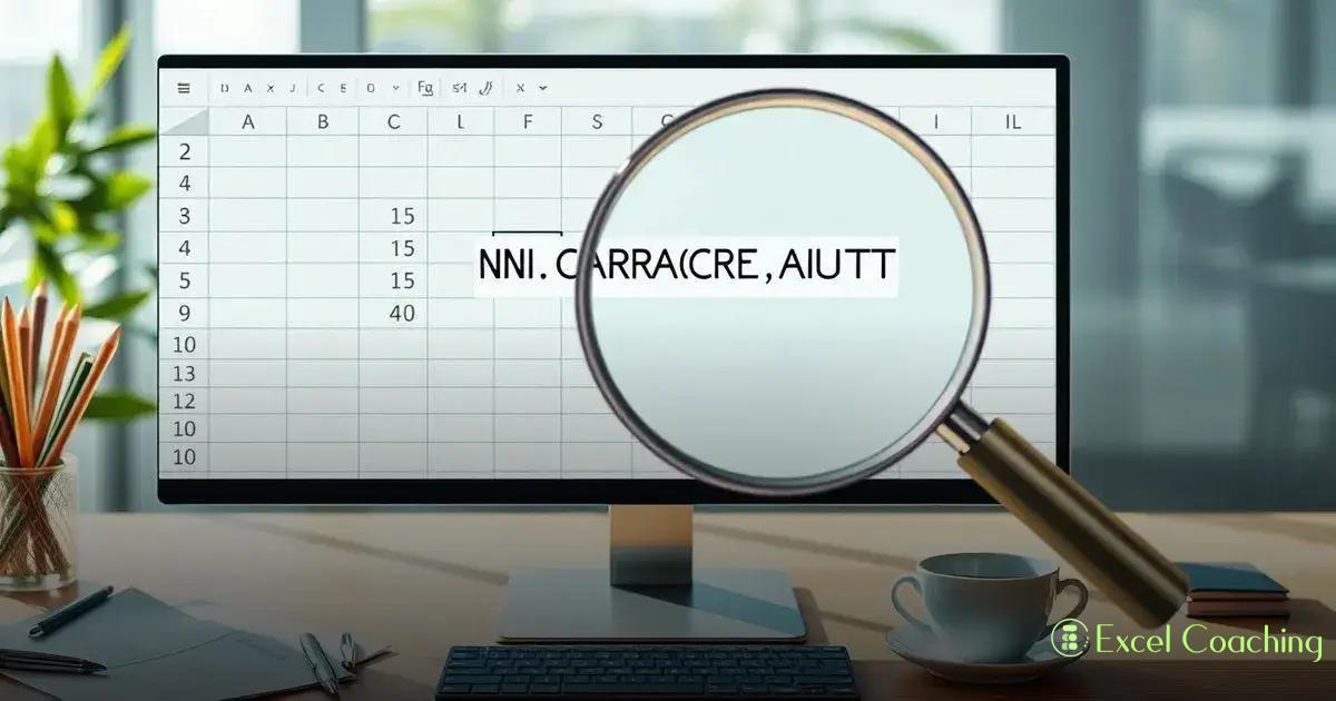 Como usar a função NÚM.CARACT no Excel