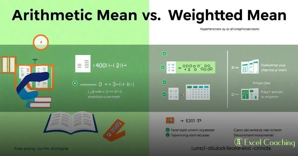 Média Aritmética vs. Média Ponderada