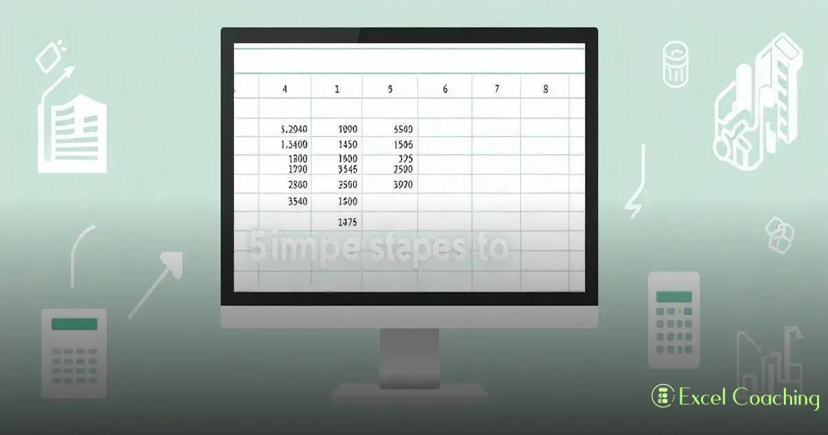 5 Passos Simples para Calcular Porcentagem no Excel