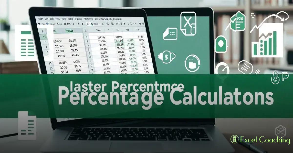 A Importância dos Cálculos de Porcentagem no Excel