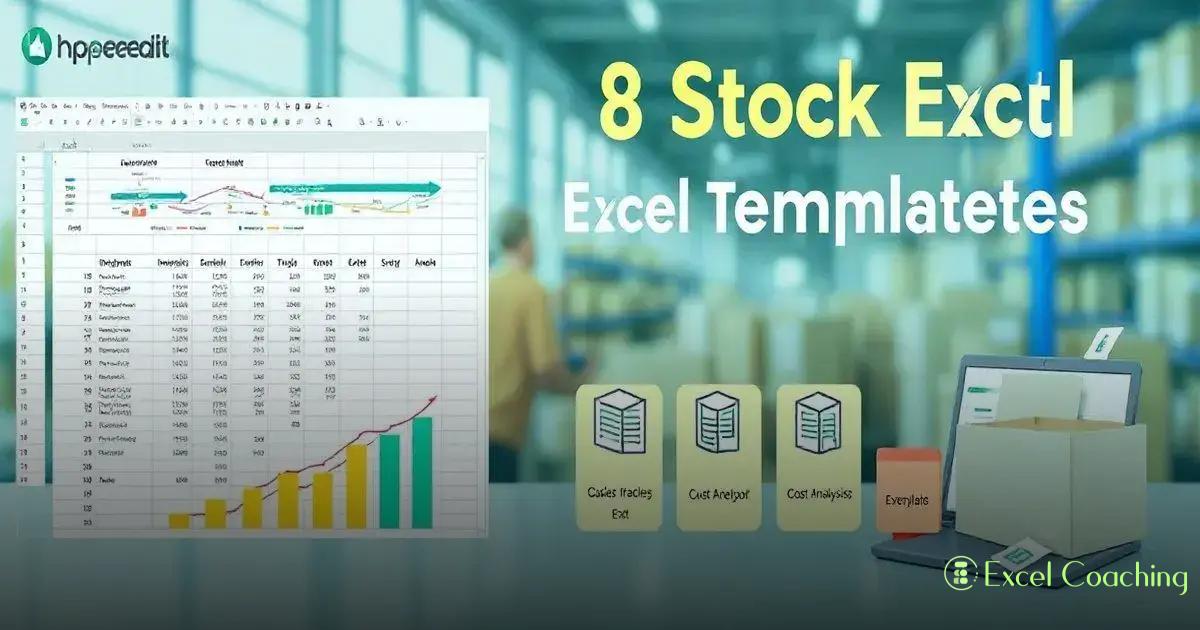 Lista com 8 Planilhas de Estoque Excel