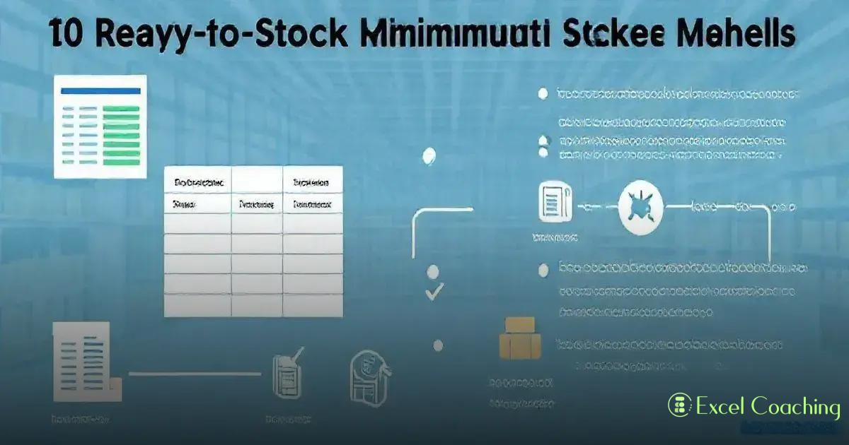 Modelo de Planilha de Estoque Mínimo
