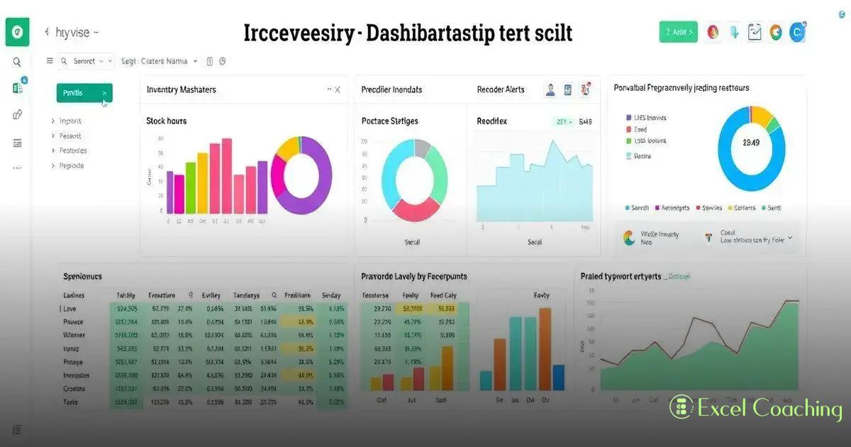 Planilha Dashboard de Estoque