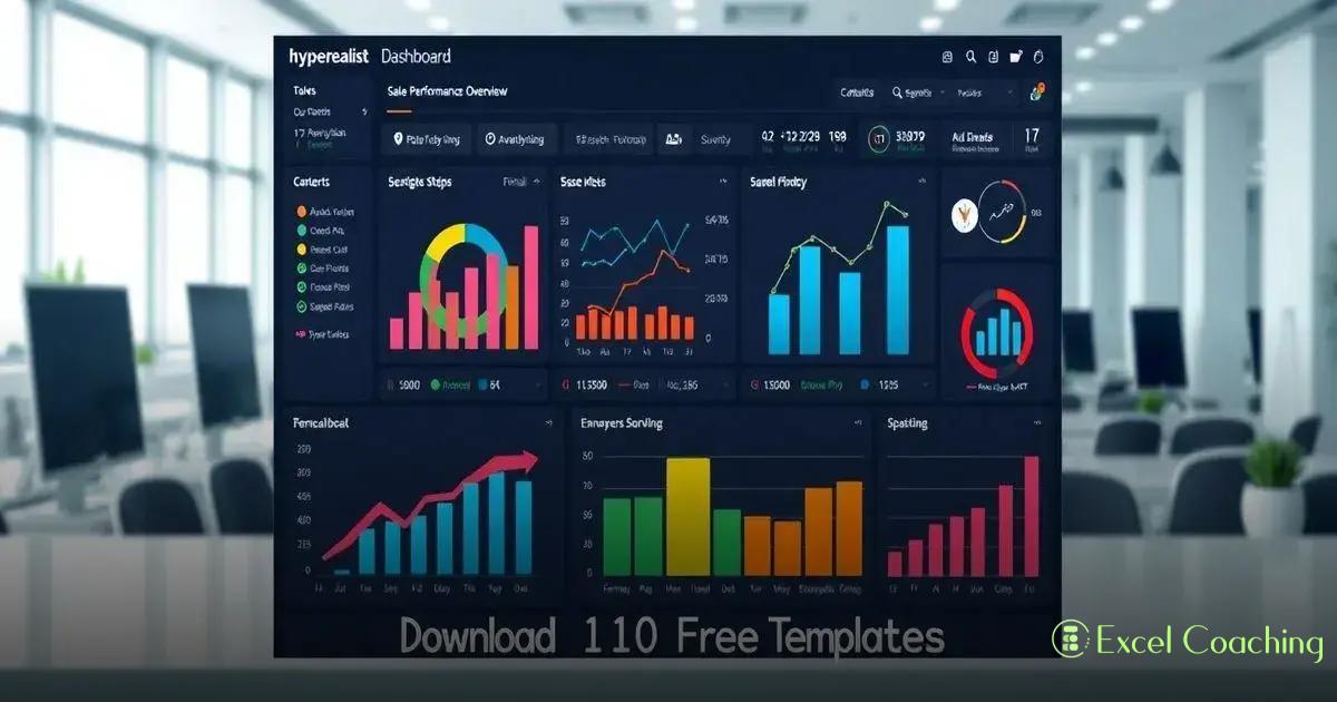 Planilha Dashboard para Acompanhamento de Vendas