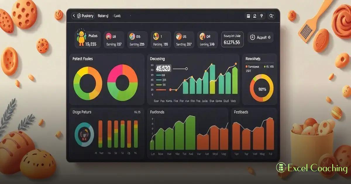 Planilha Dashboard para Gestão de Padaria