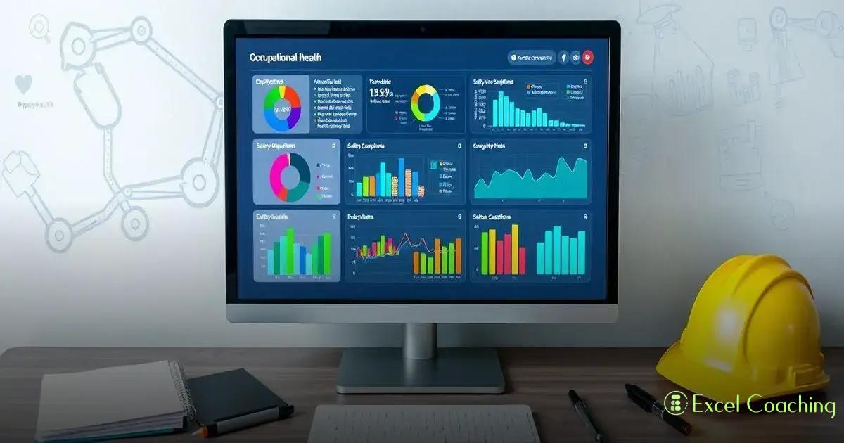 Planilha Dashboard sobre Saúde Ocupacional