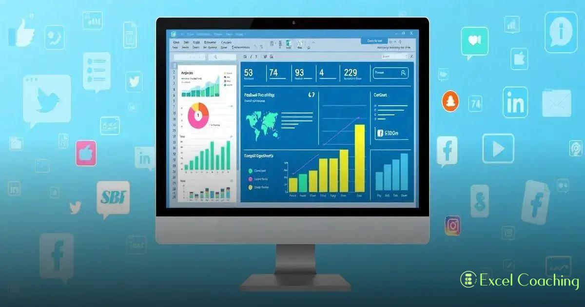 Planilhas dashboard para redes sociais