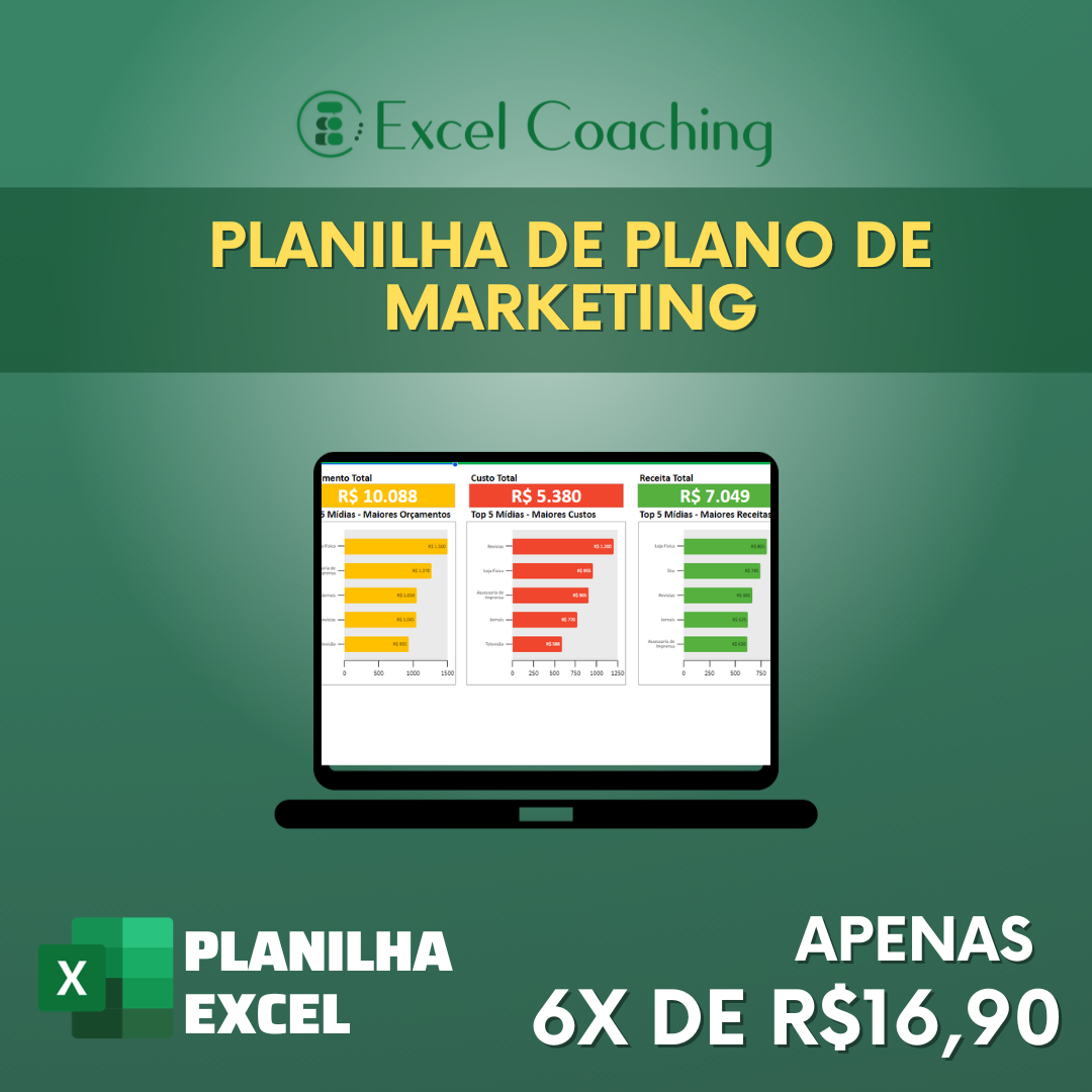 Planilha de Marketing