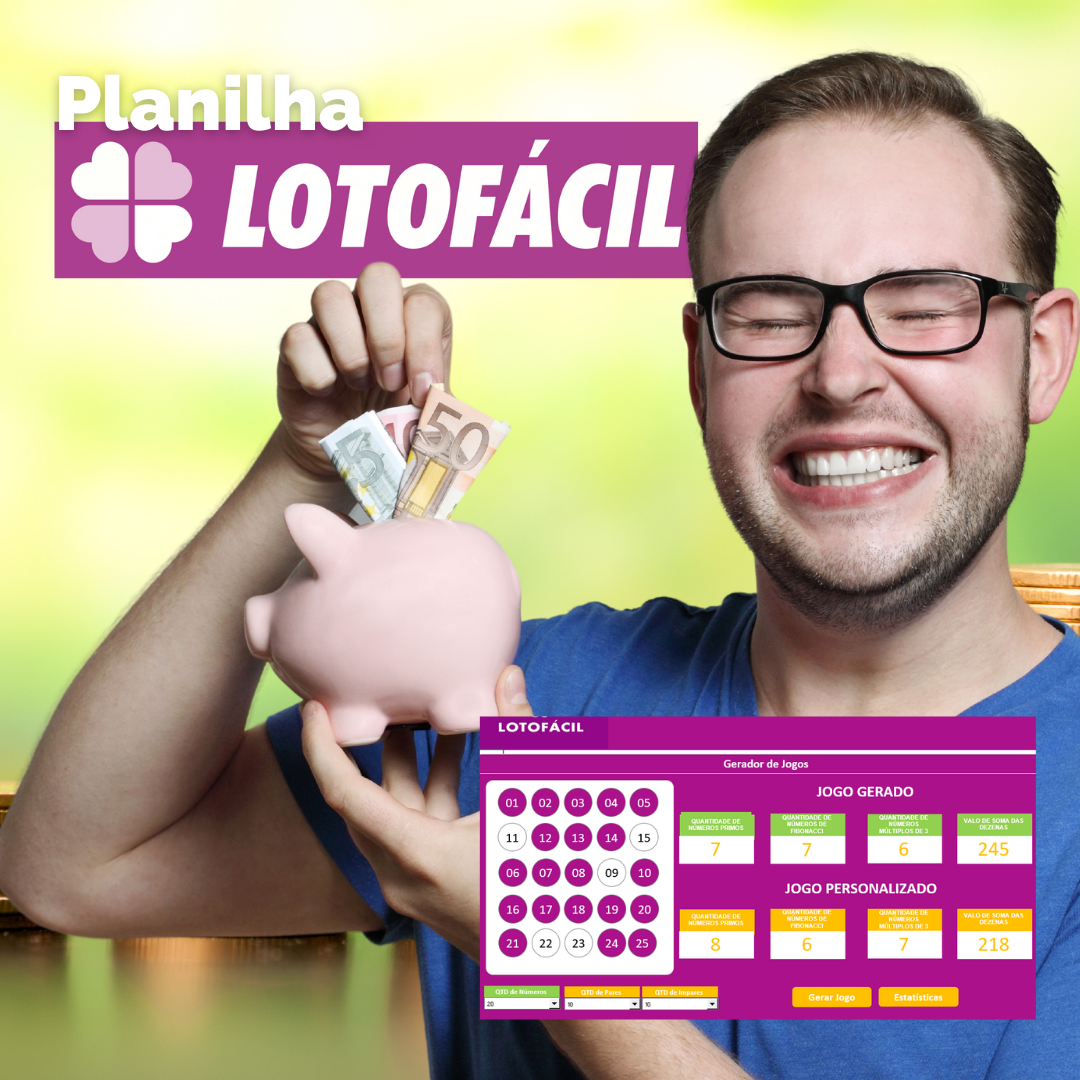 PLANILHA LOTO FACIL