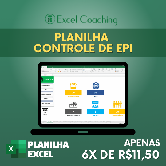 Planilha Controle de EPI