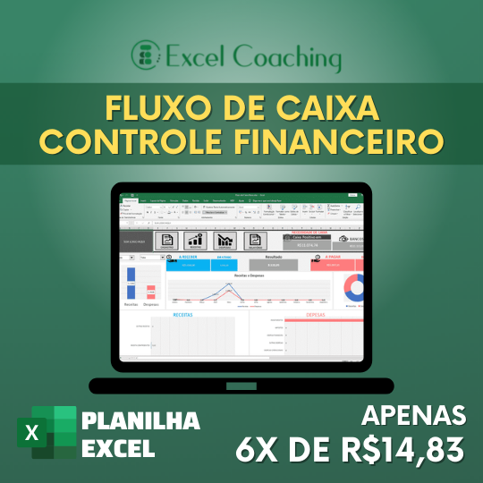 Planilha Fluxo de Caixa Controle Financeiro