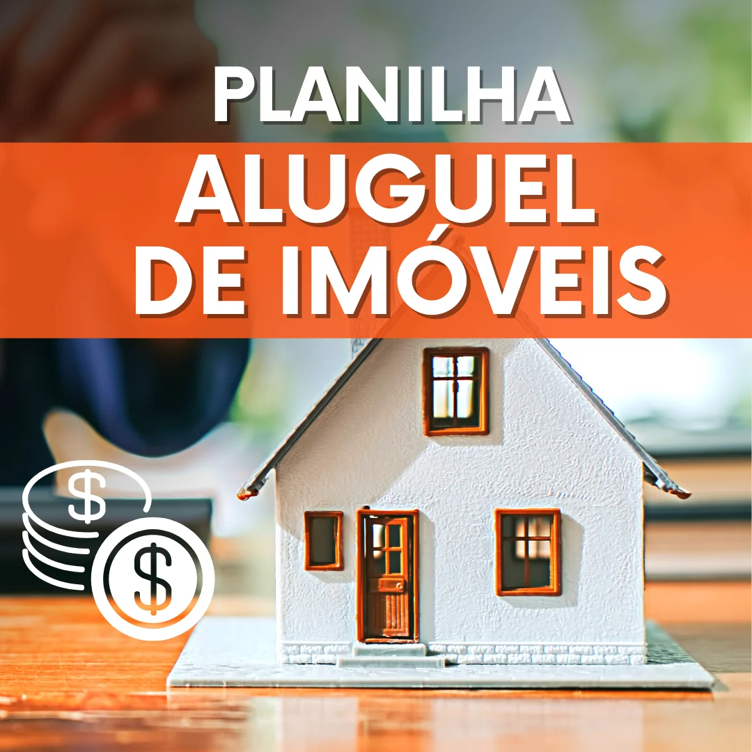 Planilha controle de Alguel de imóveis