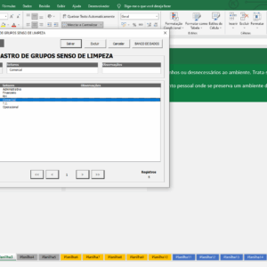 planilha auditoria 5s metodo kaizen 5