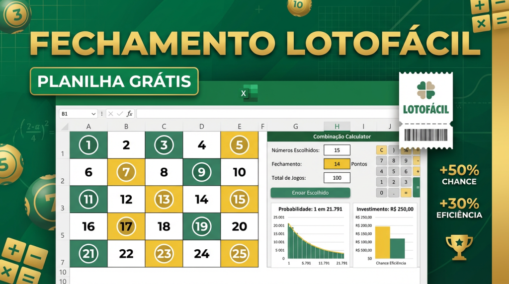 Fechamento lotofacil