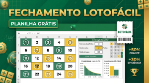 Fechamento lotofacil
