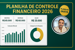 Planilha Controle Financeiro 2026 Thumbnail