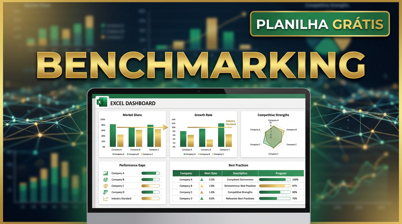 Benchmarking no Excel: Como Comparar sua Empresa com os Melhores ...