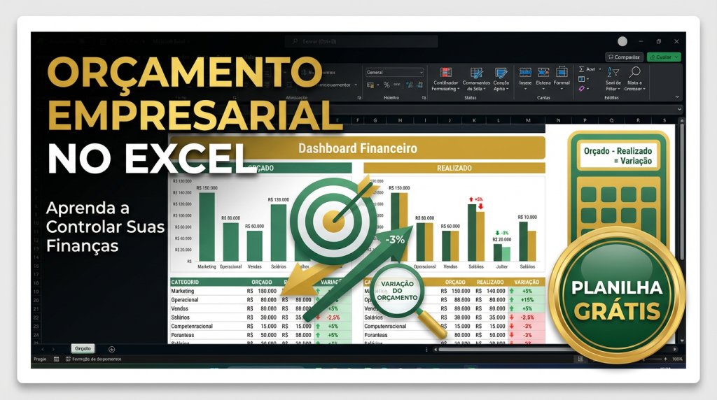 Planilha de Orçamento Empresarial no Excel - Modelo Grátis