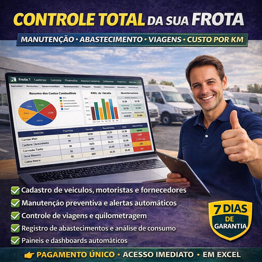 Planilha Controle de Frota