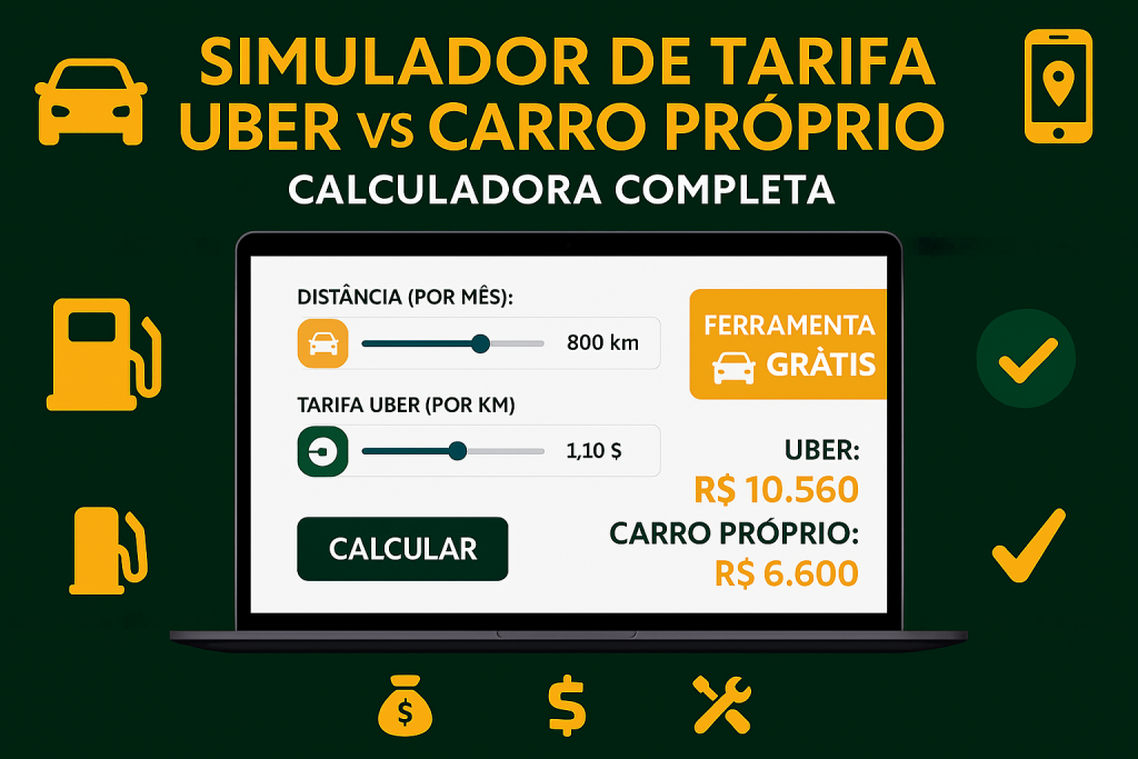 simulador tarifa uber vs carro proprio